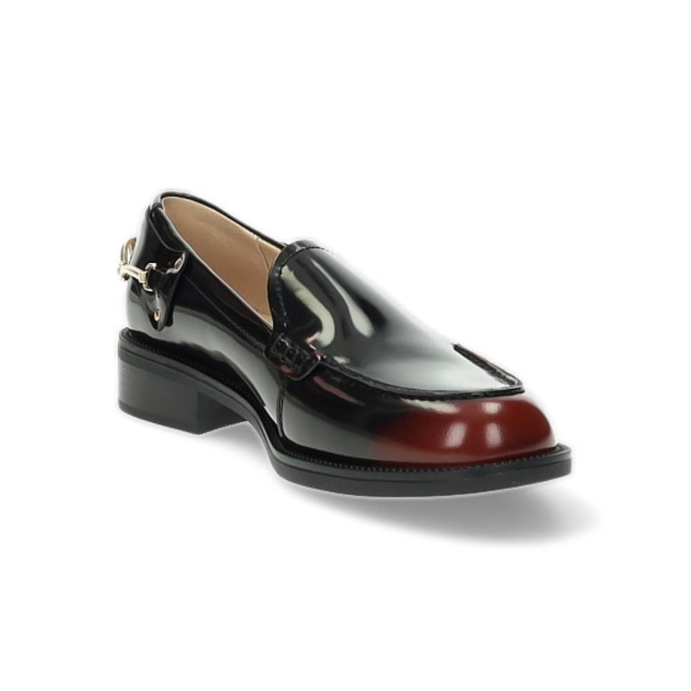 zwarte mocassin