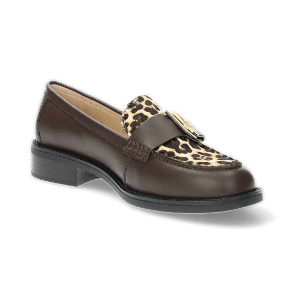 bruine mocassin