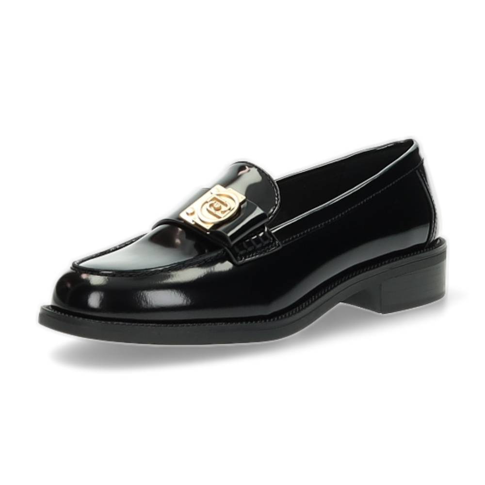 zwarte mocassin
