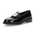 zwarte mocassin