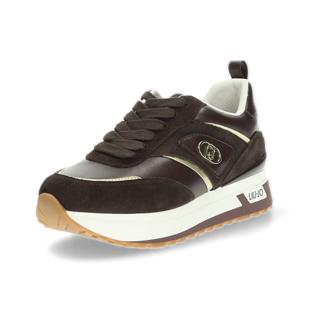 donkerbruine sneaker