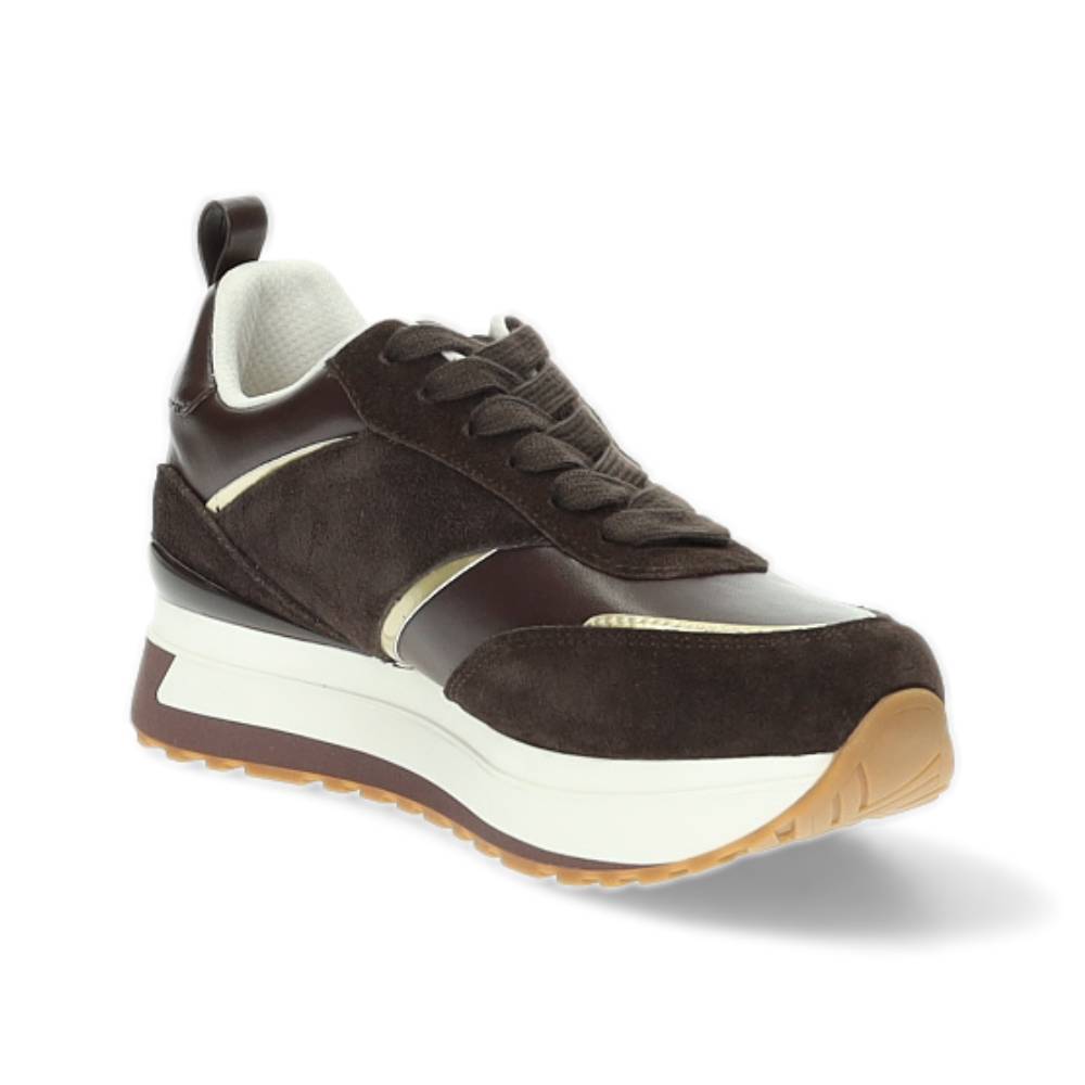 donkerbruine sneaker