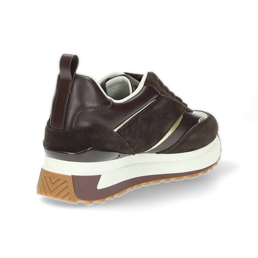 donkerbruine sneaker