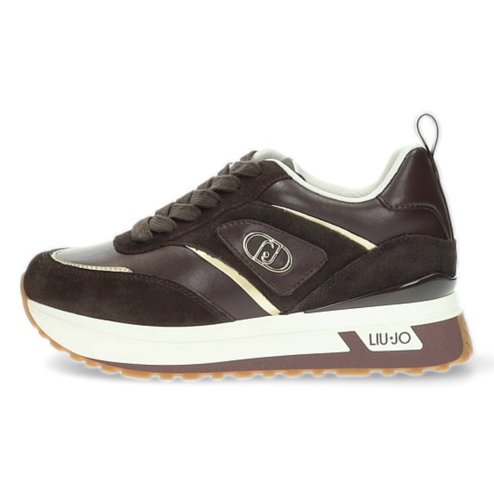donkerbruine sneaker