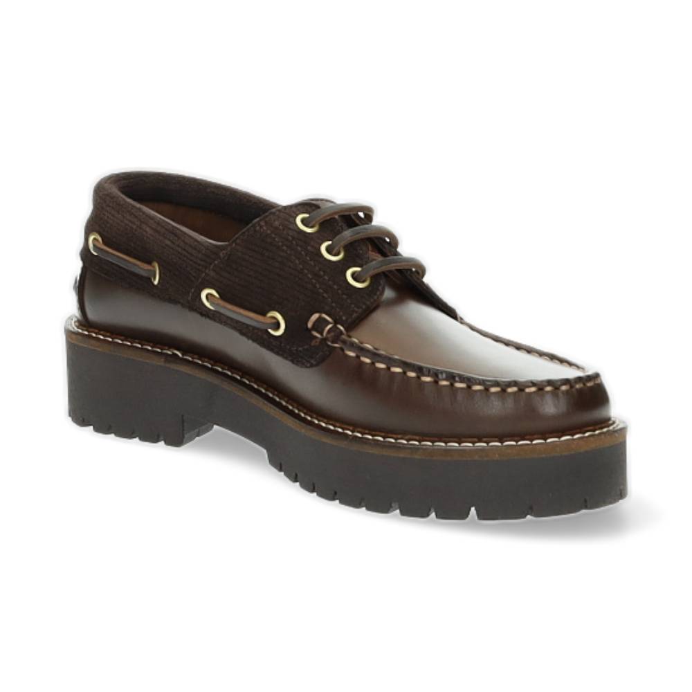 bruine bootschoen