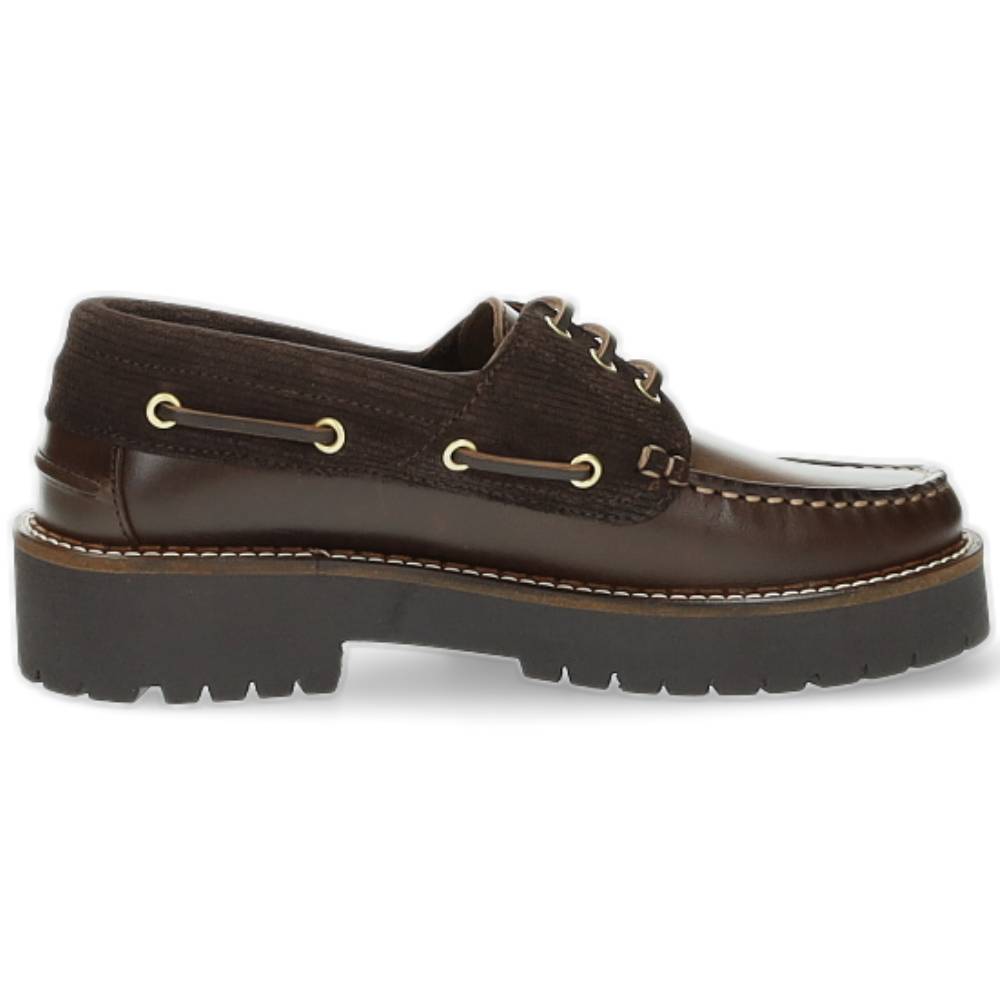 bruine bootschoen