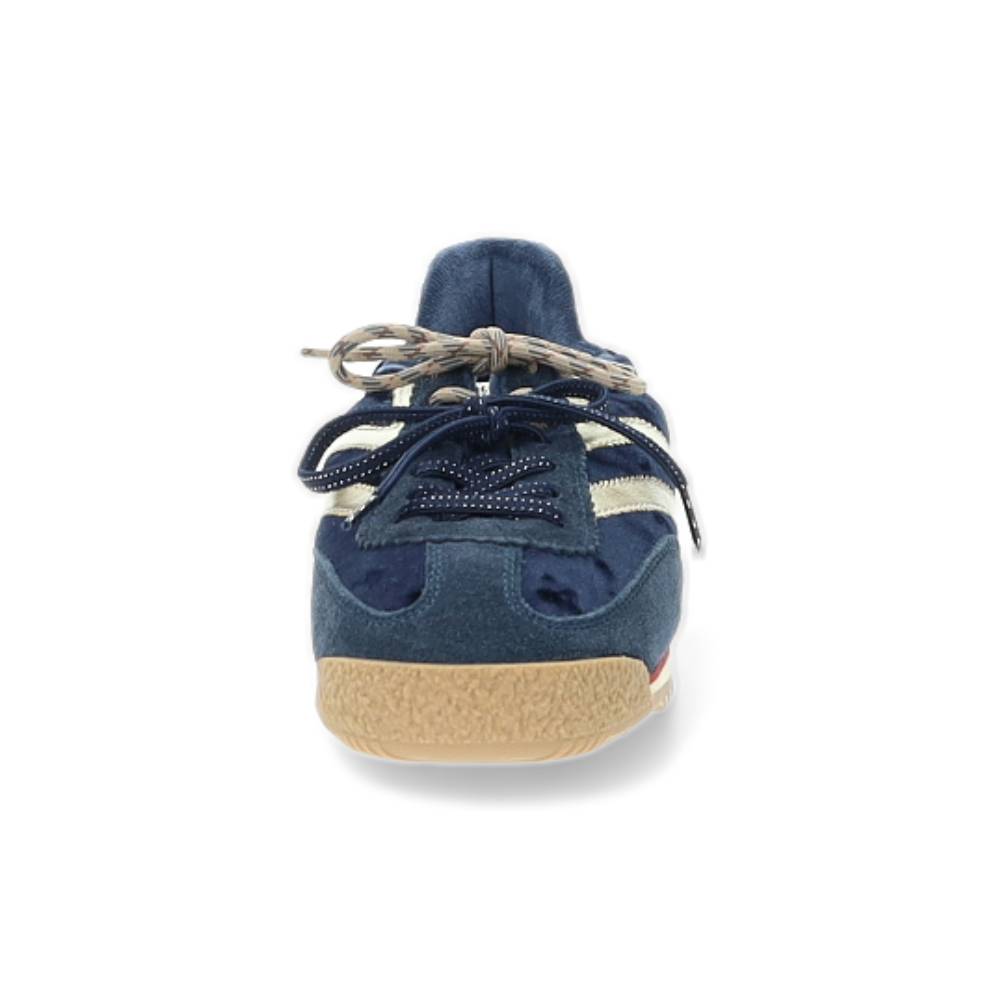blauwe sneaker