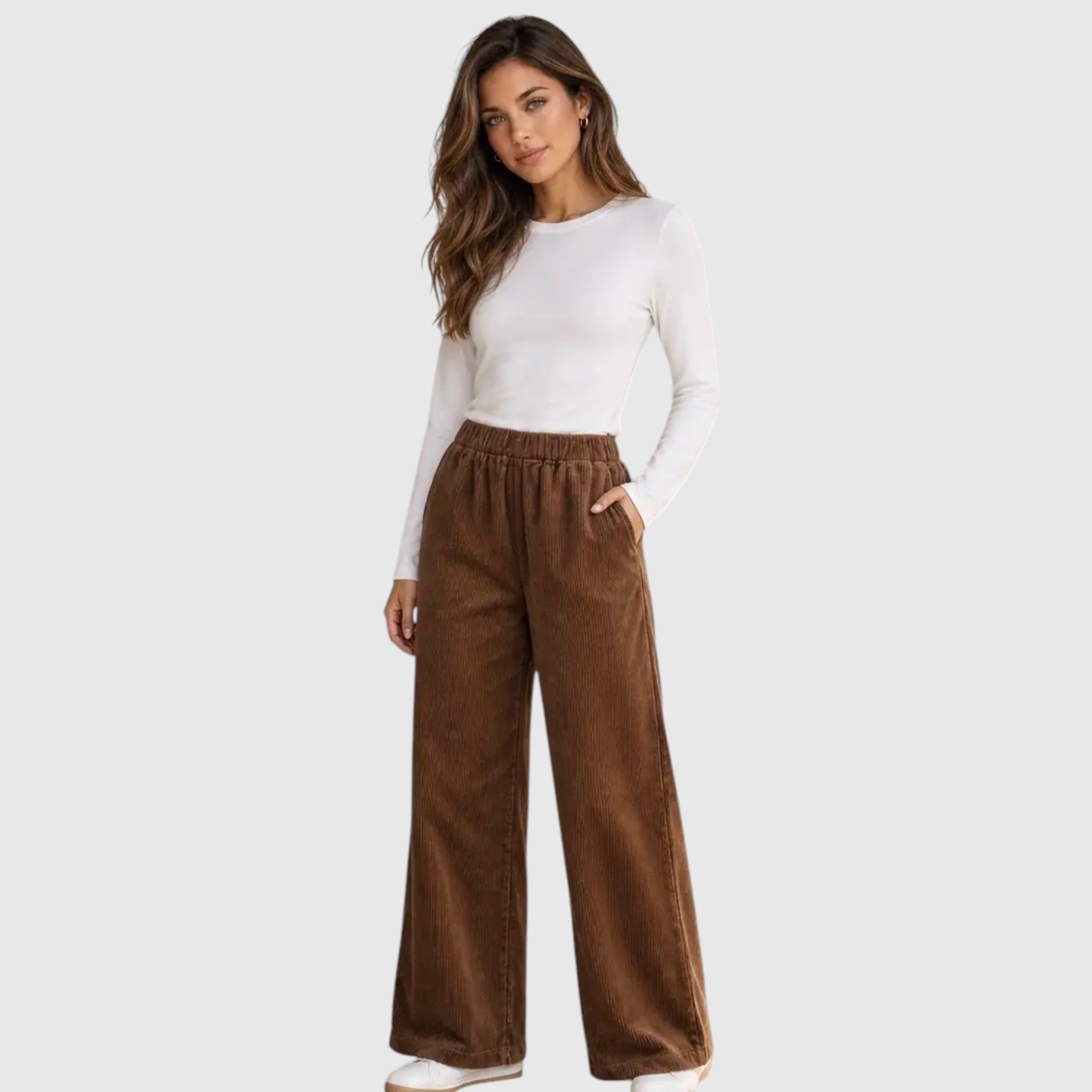 bruine broek