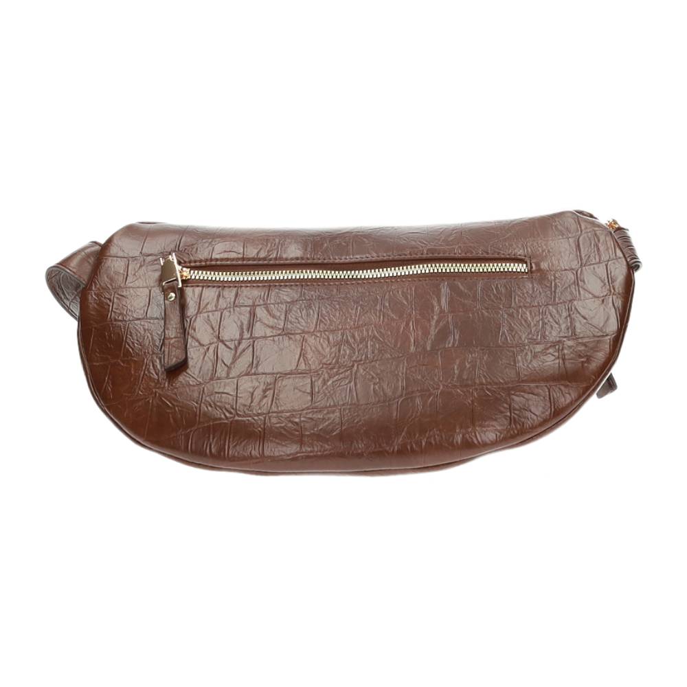 cognac handtas