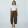 bruine jeansbroek