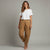 ecru jeansbroek