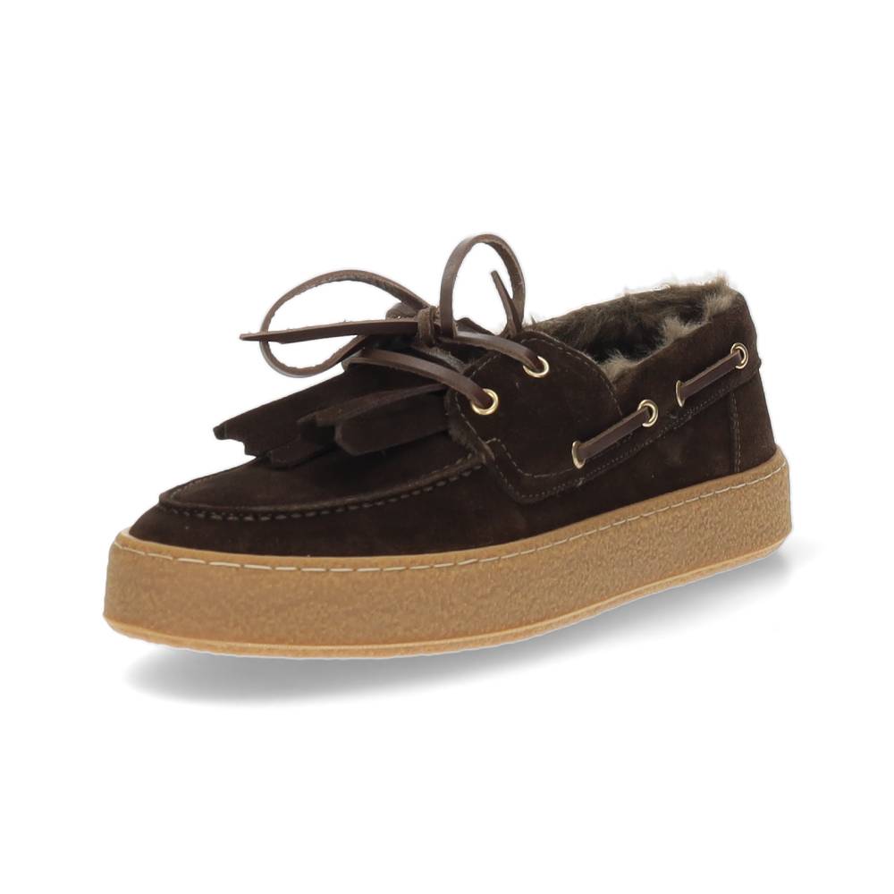 donkerbruine bootschoen