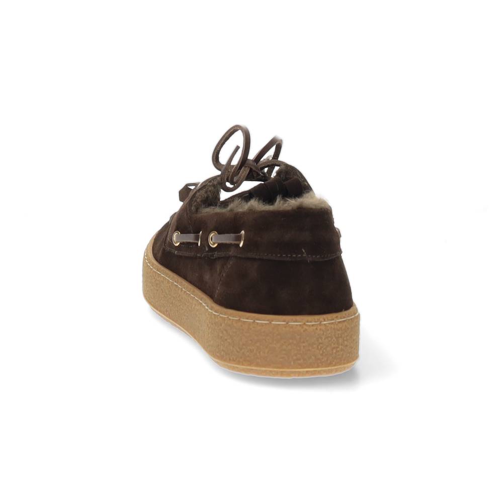 donkerbruine bootschoen