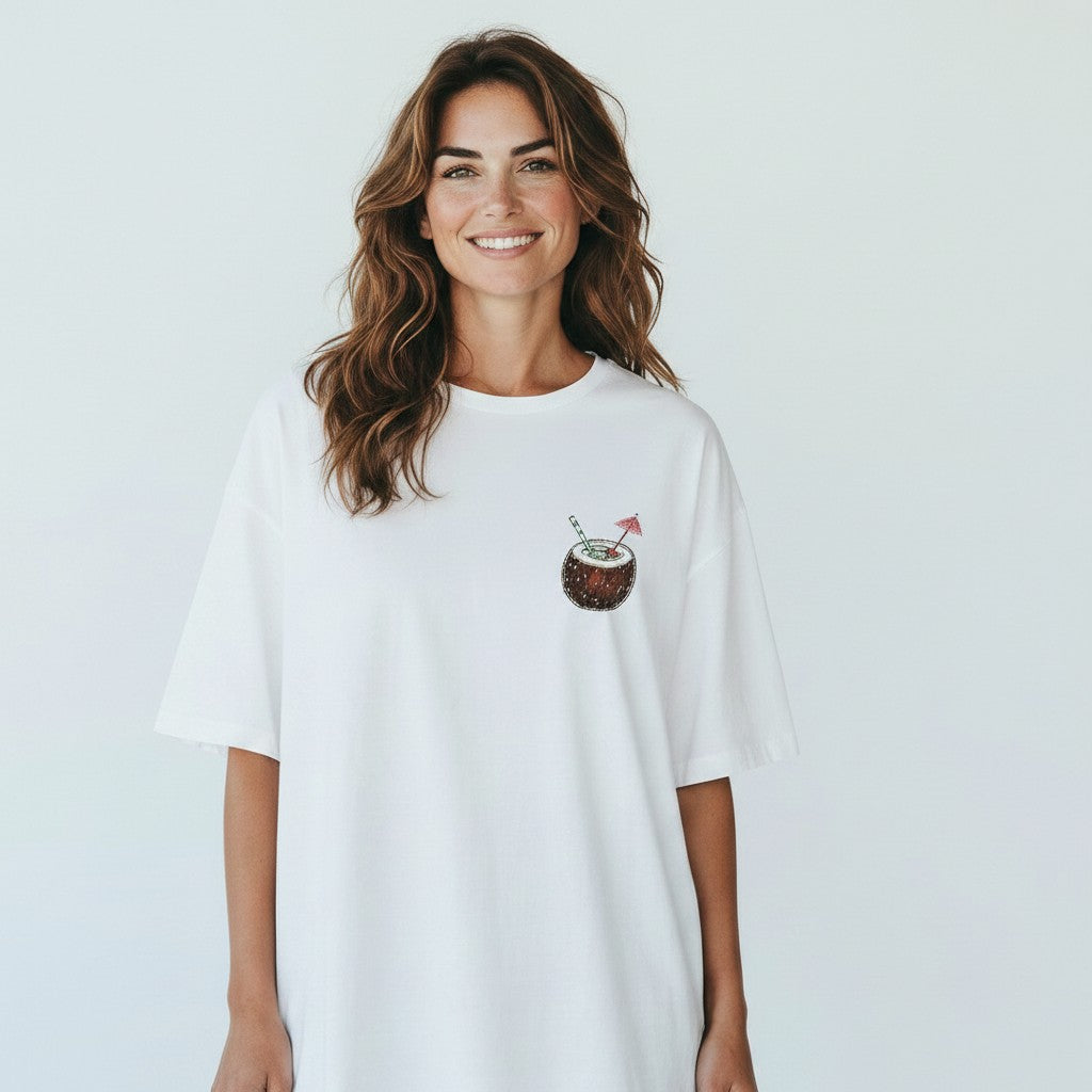 witte t-shirt