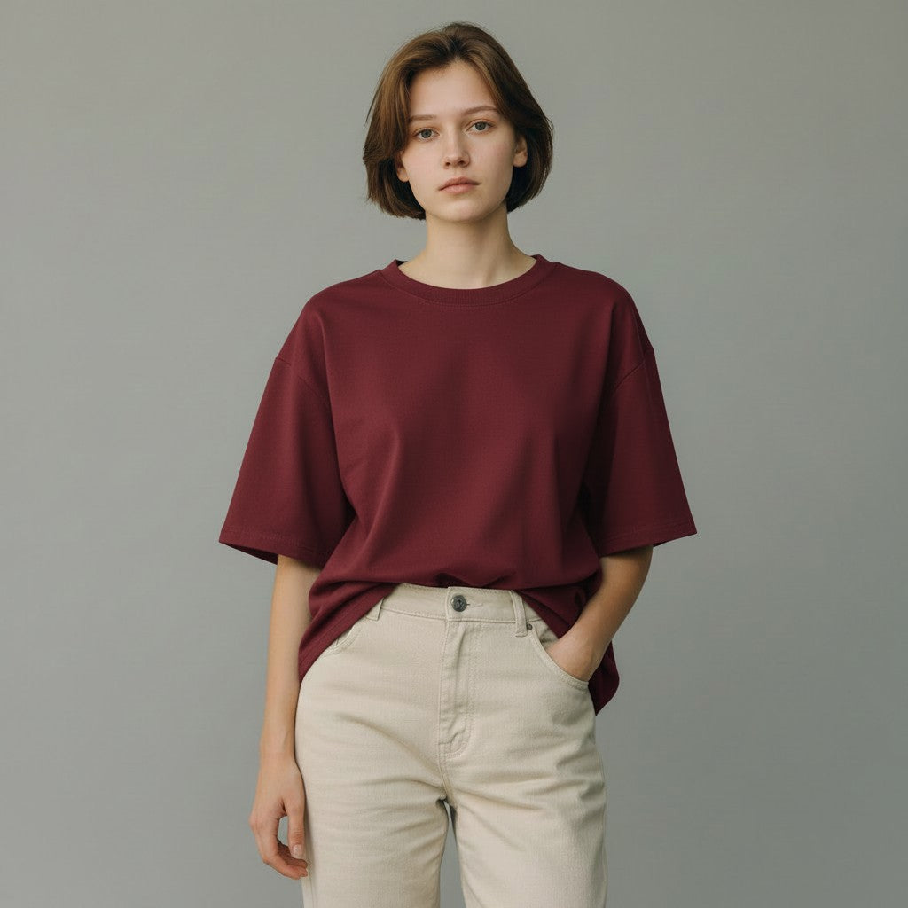bordeaux t-shirt