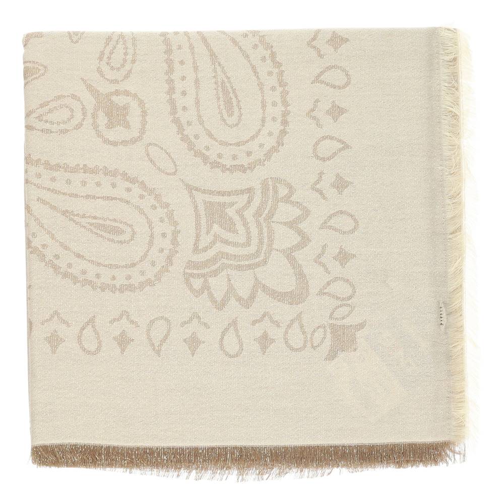 beige/gouden sjaal