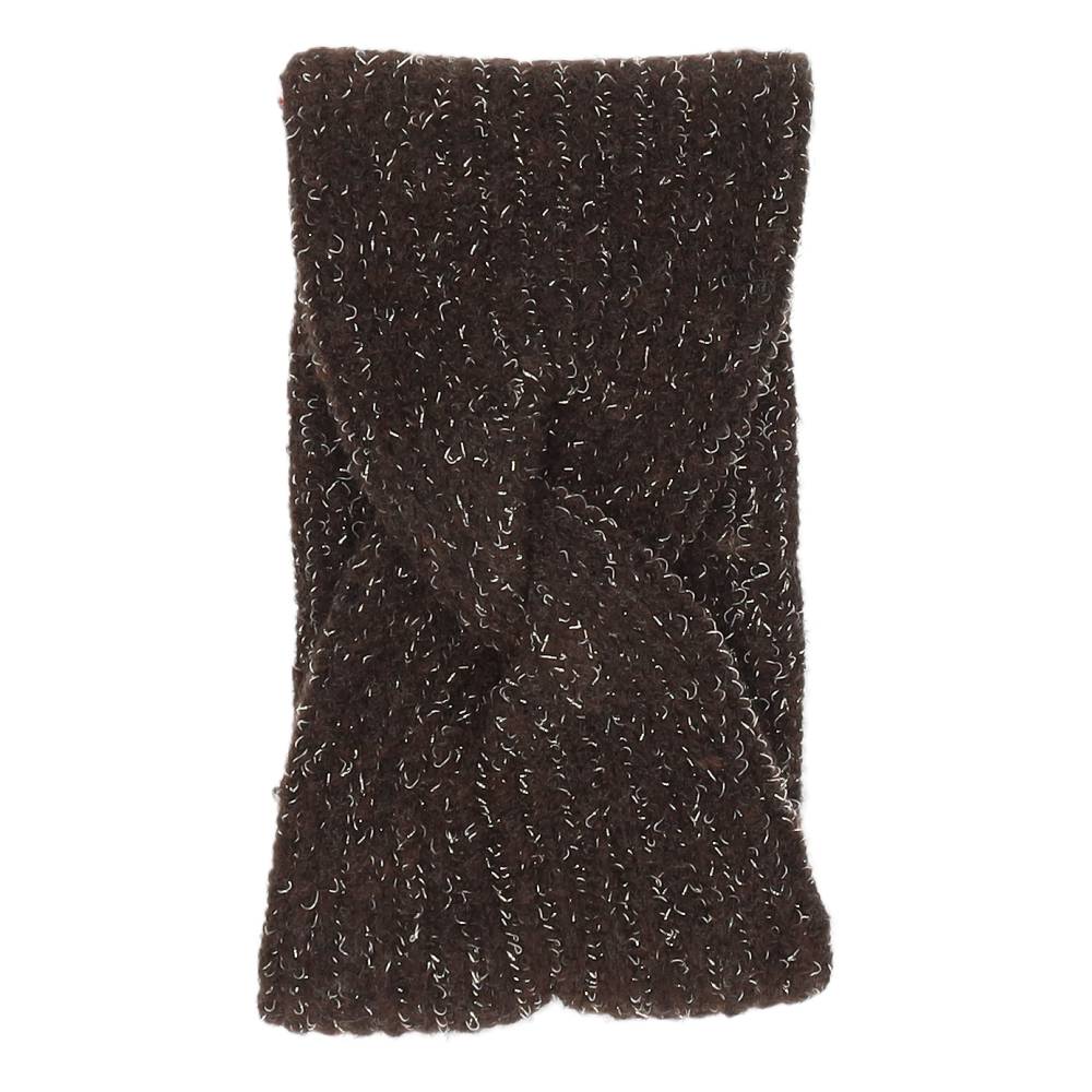 bruine hoofdband met glitter