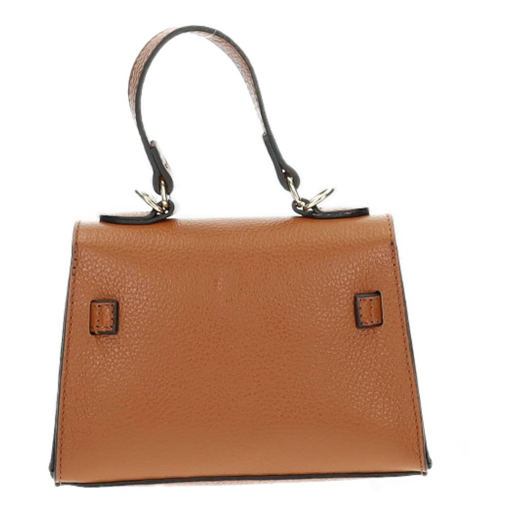 cognac handtas
