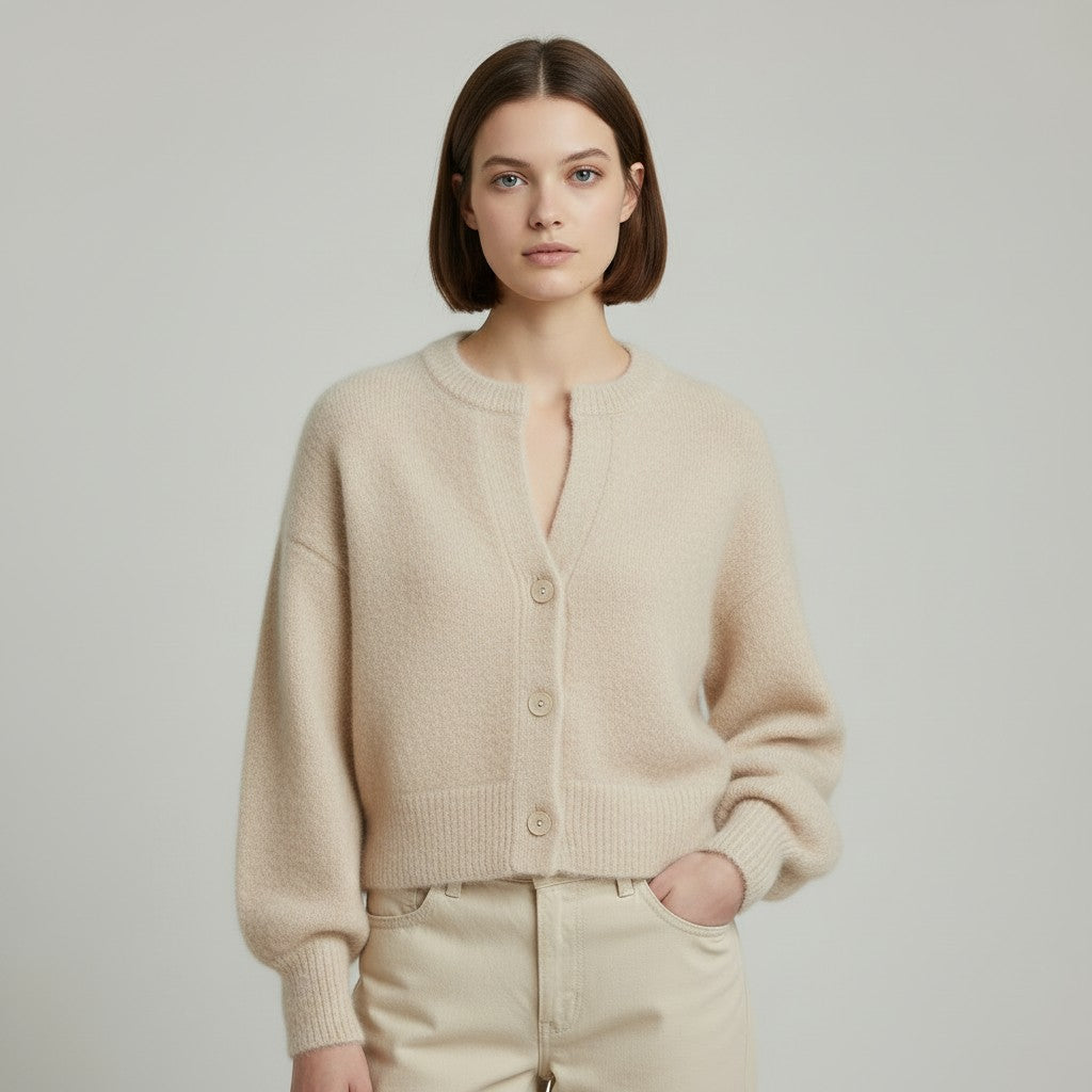 ecru gilet