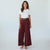 bordeaux lange broek