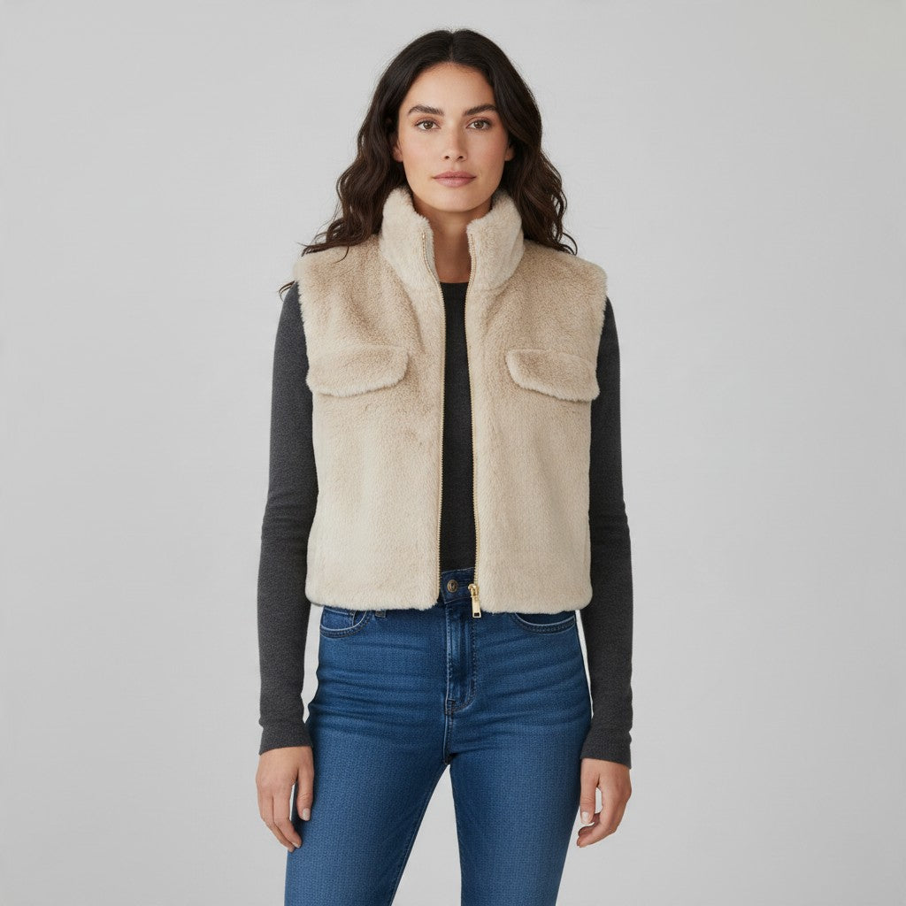 camel bodywarmer