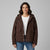 bruine gilet
