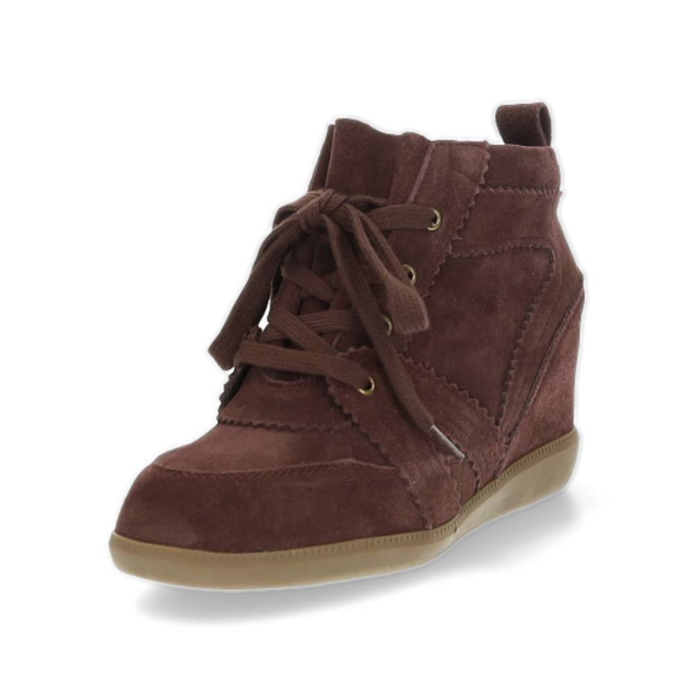 bordeaux hoge sneaker