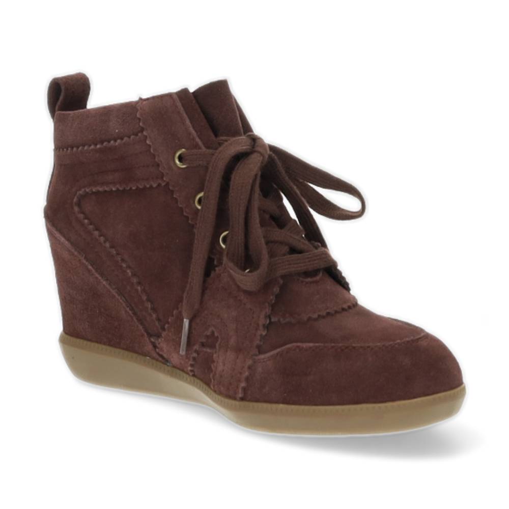 bordeaux hoge sneaker
