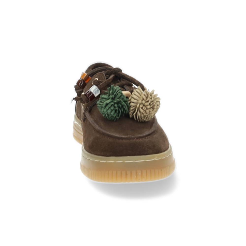 donkerbruine bootschoen
