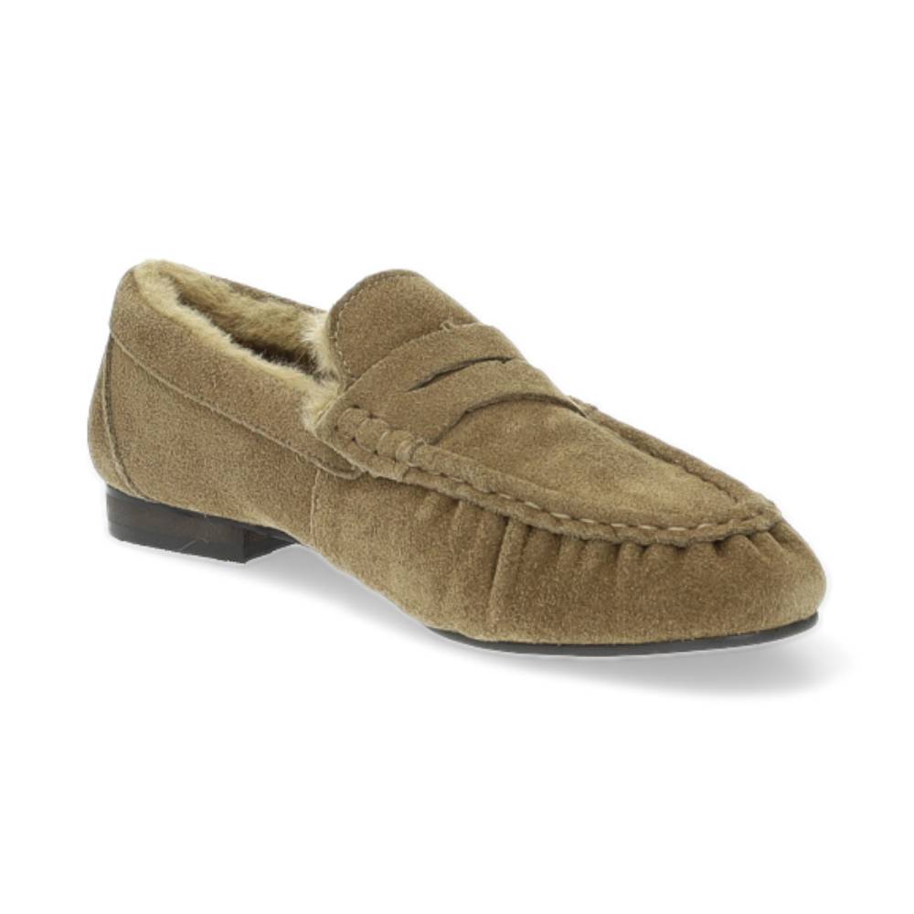 taupe bootschoen
