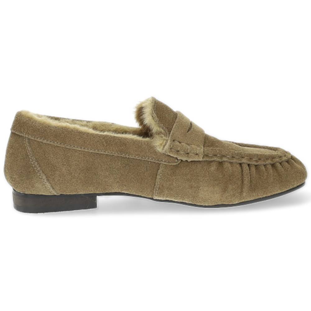 taupe bootschoen