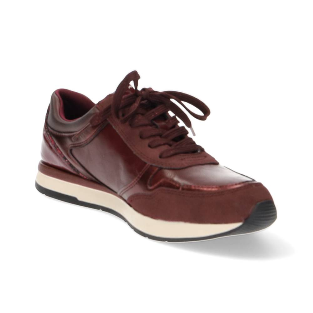 burgundy sneaker