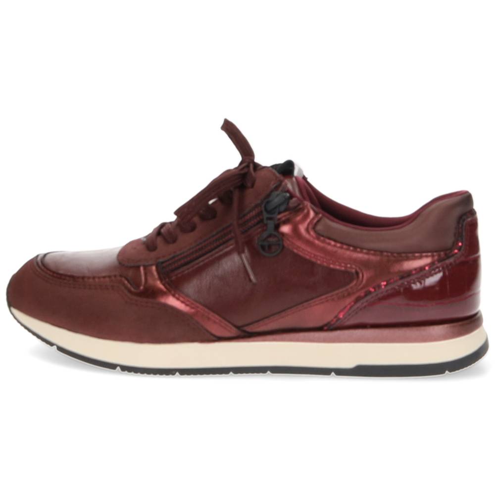 burgundy sneaker