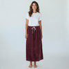 bordeaux lange rok