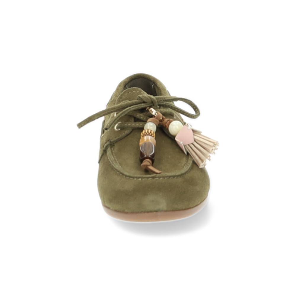 kaki bootschoen