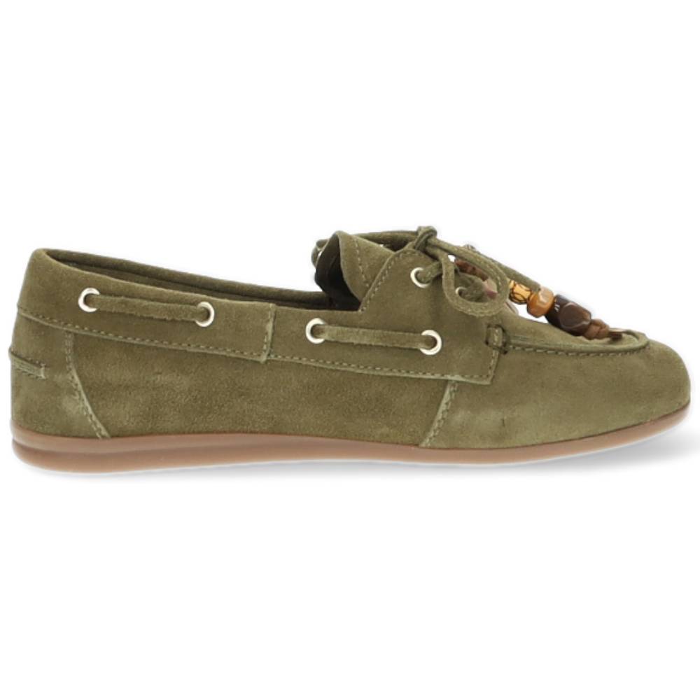 kaki bootschoen