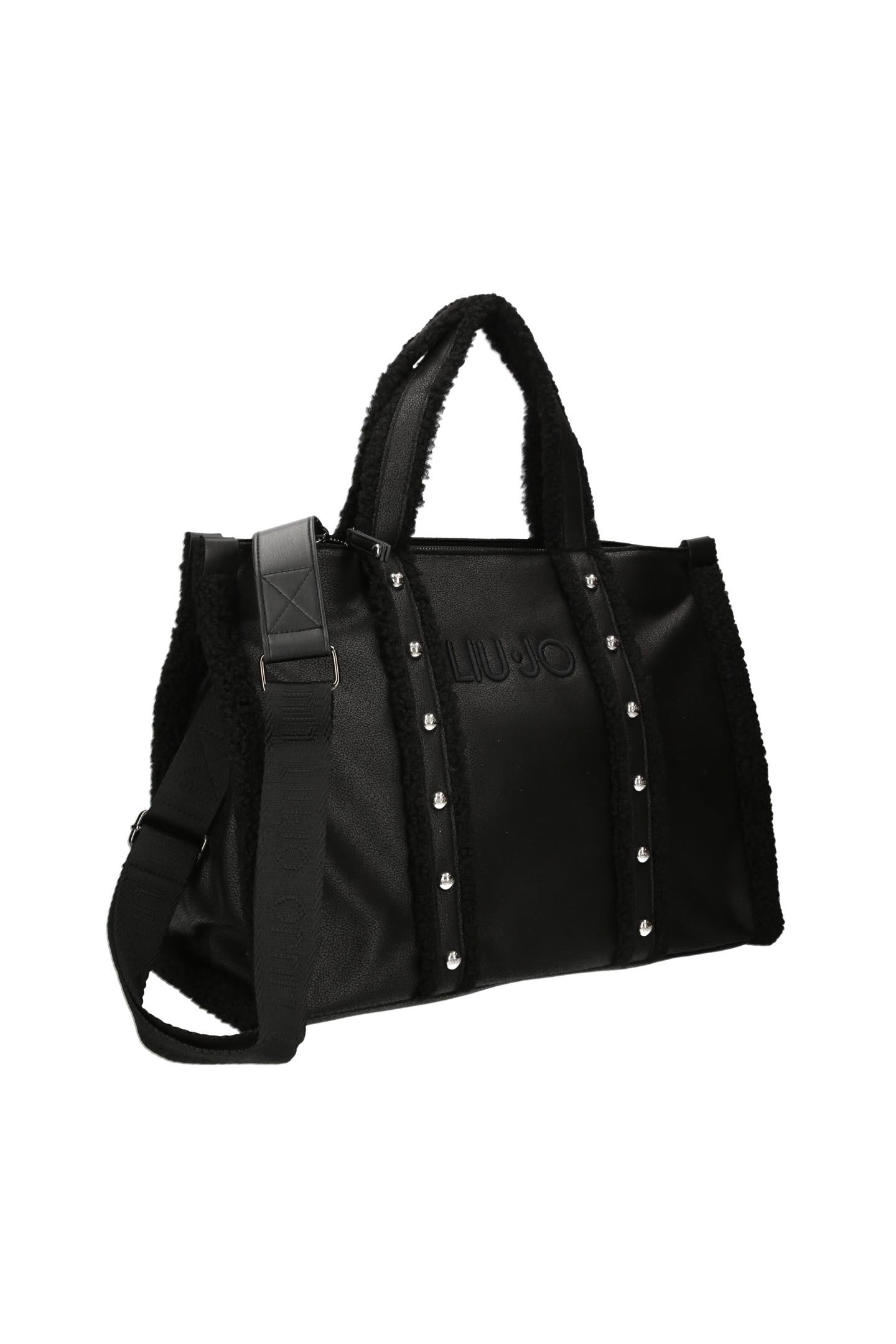 Zwarte shopper
