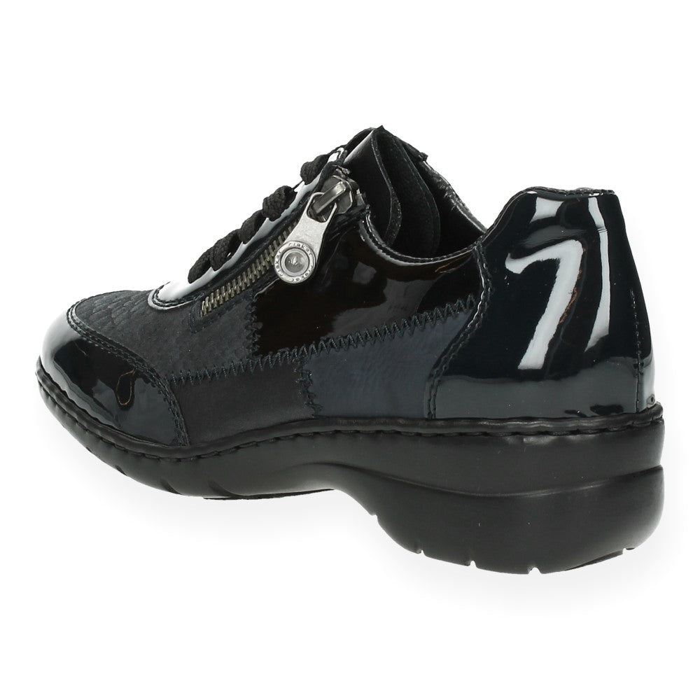 Blauwe sneakers