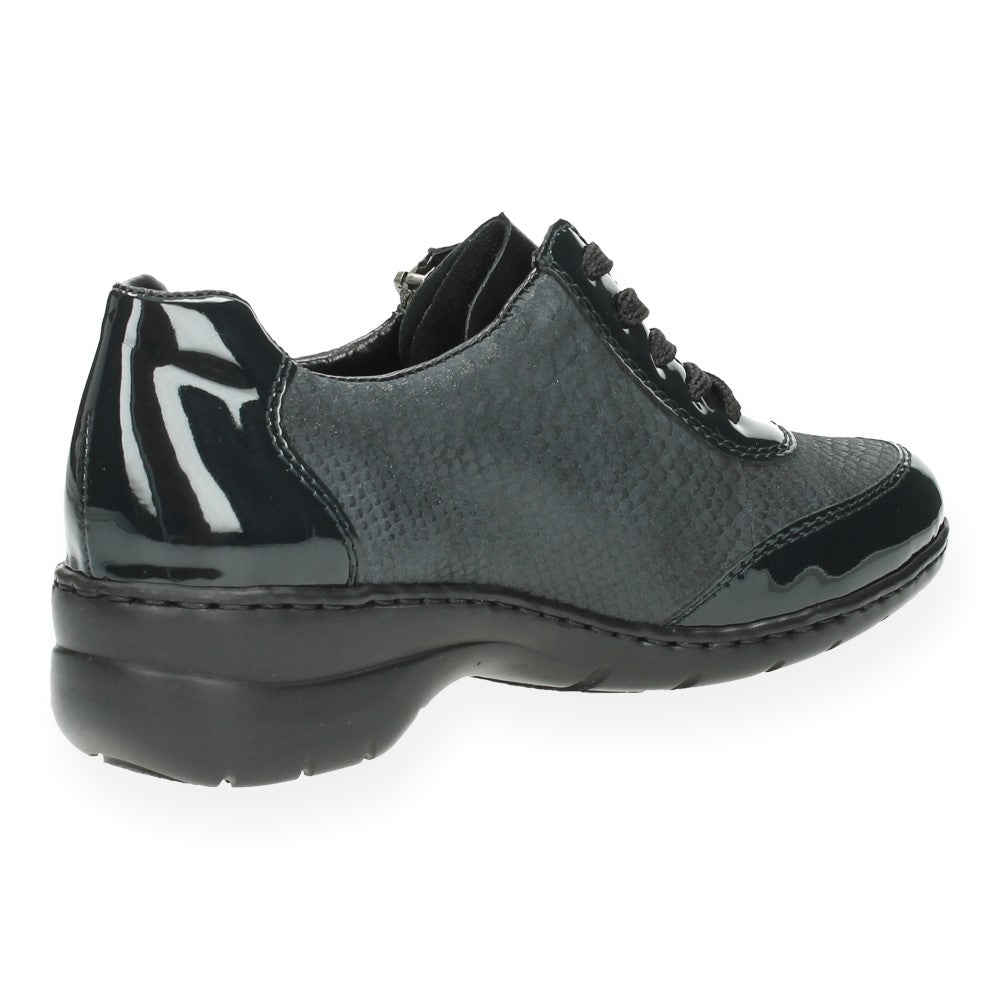 Blauwe sneakers