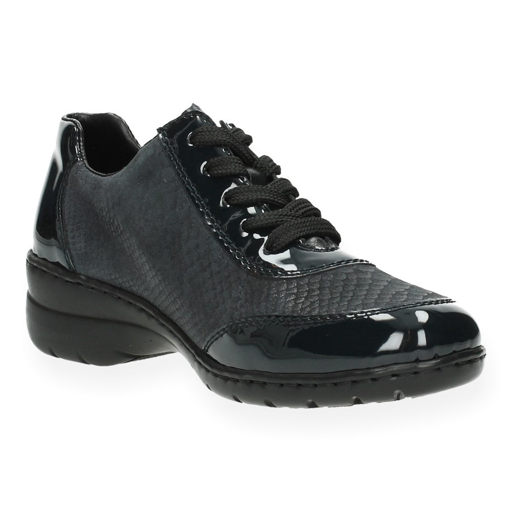Blauwe sneakers