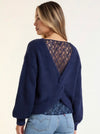 blauwe trui