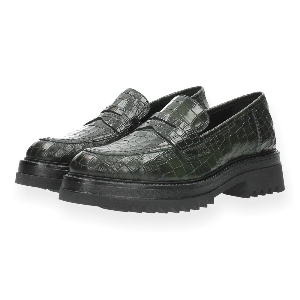 Kaki loafers Blade