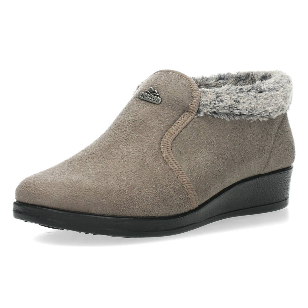 Taupe pantoffels