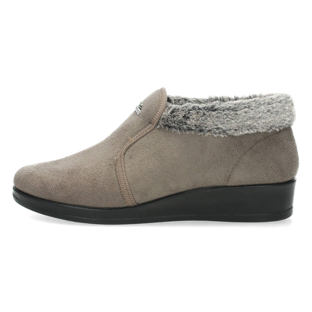 Taupe pantoffels