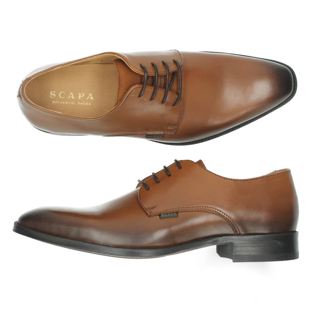 Cognac veterschoenen