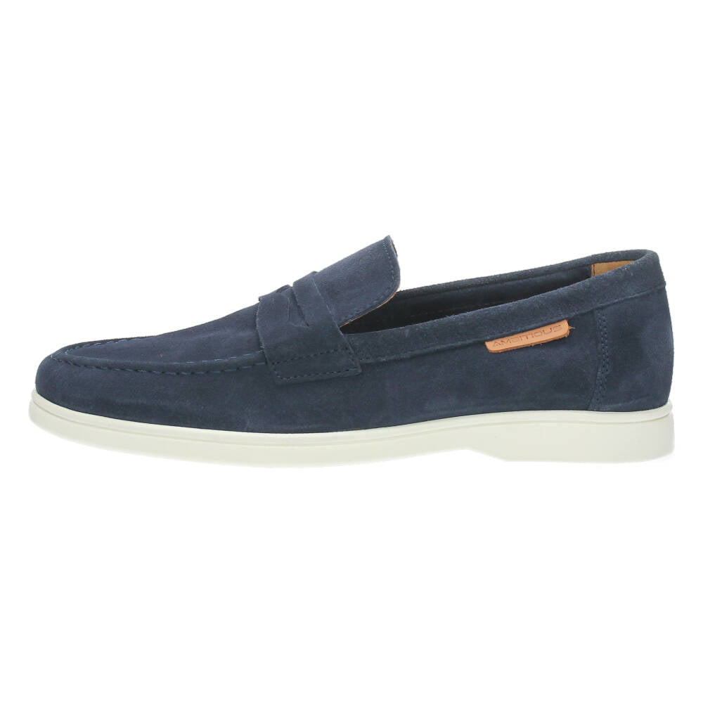Blauwe loafers
