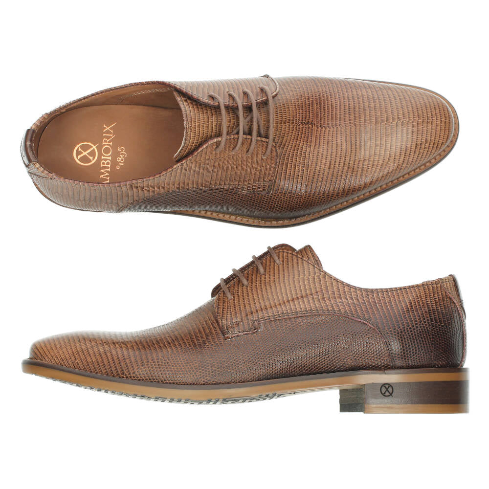 Cognac veterschoenen Jurassic