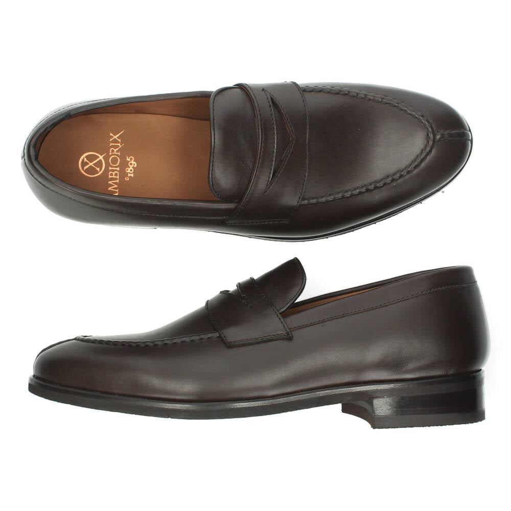 Bruine mocassins Lewis