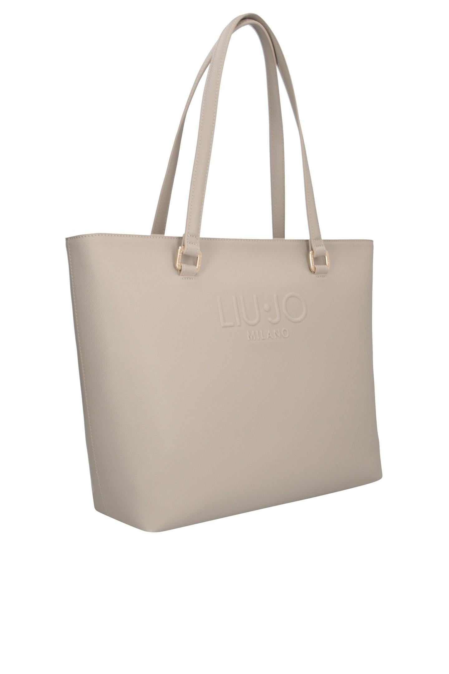 Beige shopper
