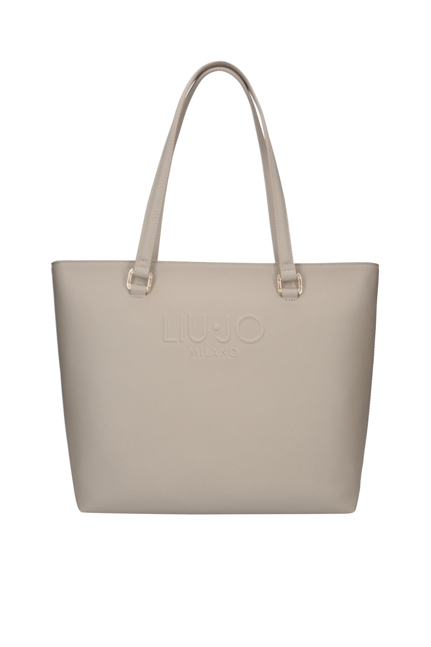 Beige shopper